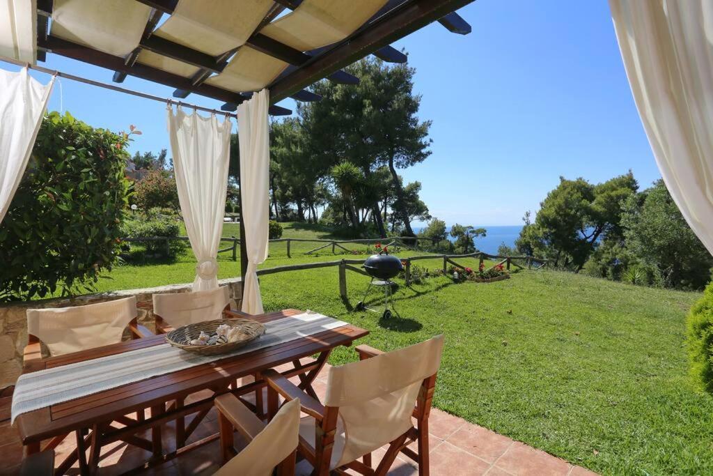 Beautiful View Villa In Possidi, Halkidiki Kalandra 外观 照片
